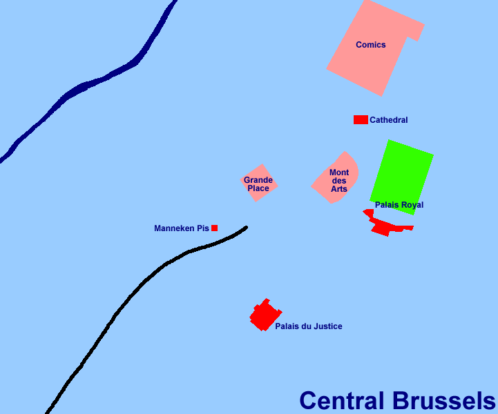 Central Brussels (9Kb)