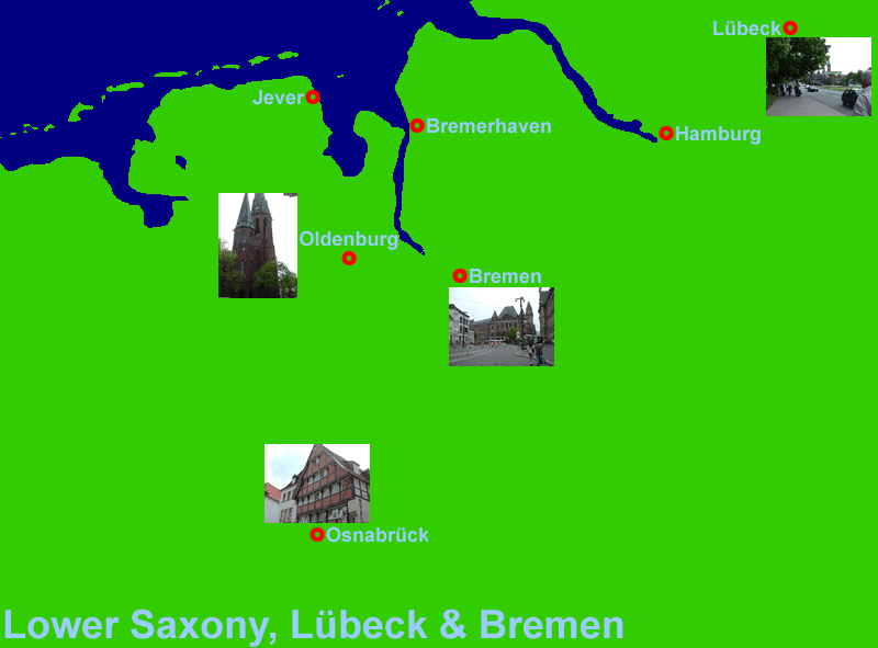 Lower Saxony, Lübeck and Bremen (32Kb)