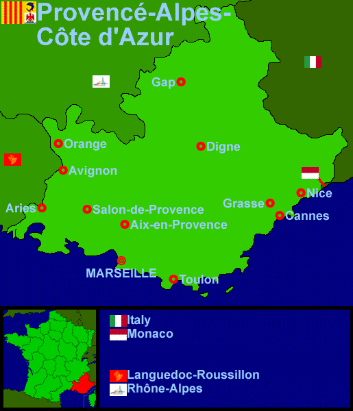 Provencé-Alpes-Côte d'Azur (23Kb)