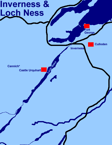 Inverness & Loch Ness (10Kb)