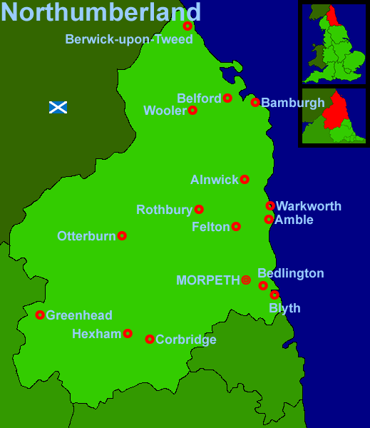 England - Northumberland (24Kb)