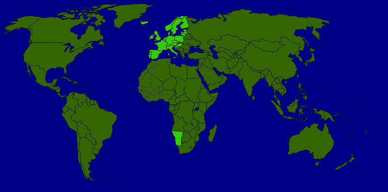 World Visited (40Kb)