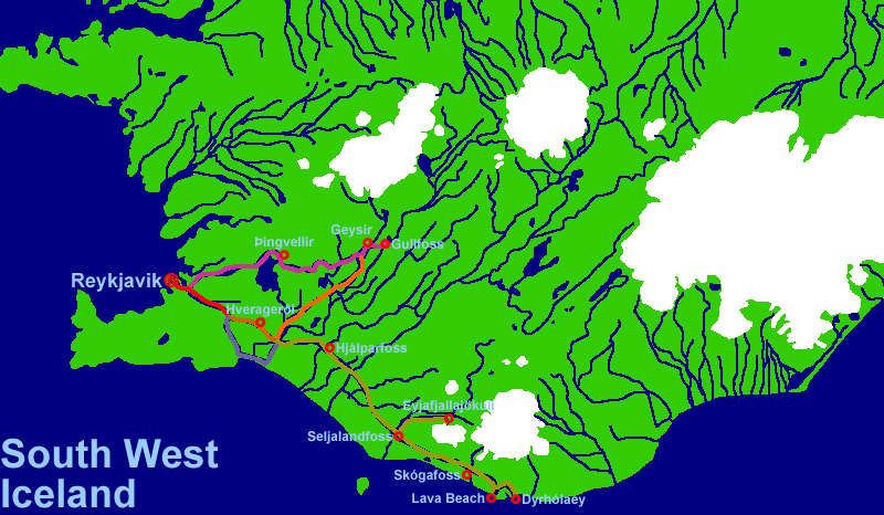 South West Iceland (25Kb)