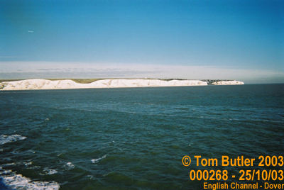 Photo ID: 000268, White cliffs of Dover, minus bluebirds!, Strait of Dover, England