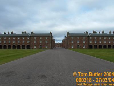 Photo ID: 000318, The main buildings in Fort George, Fort George near Inverness, Scotland