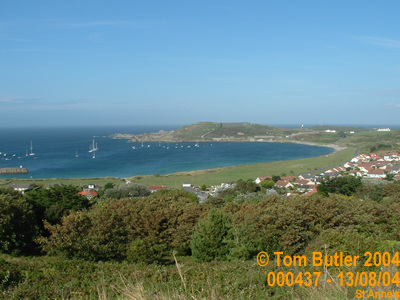 Photo ID: 000437, Looking down into Bray Harbour from the town, St Anne's, Alderney