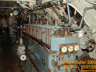Photo ID: 000712, Inside the last Finnish submarine, Suomenlinna, Finland