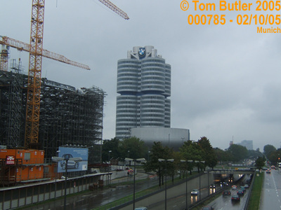 Photo ID: 000785, The Beyerische Motoren Werke towers, Munich, Germany