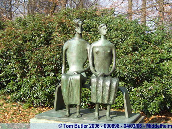 Photo ID: 000898, A Henry Moore sculpture in the Sculpture Park, Middelheim, Belgium