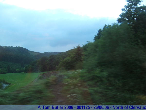 Photo ID: 001125, Heading north through Luxembourg on route to Belgium, North of Clervaux, Luxembourg