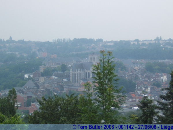 Photo ID: 001142, The view across Lige from the citadel, Lige, Belgium