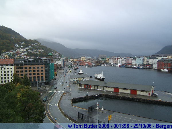 Photo ID: 001398, Bergen seen from the top of the Rosenkrantztarnet, Bergen, Norway