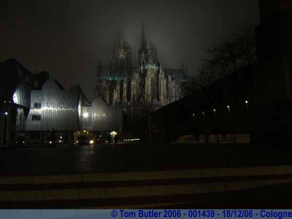 Photo ID: 001439, The Cathedral at night, Cologne, Germany