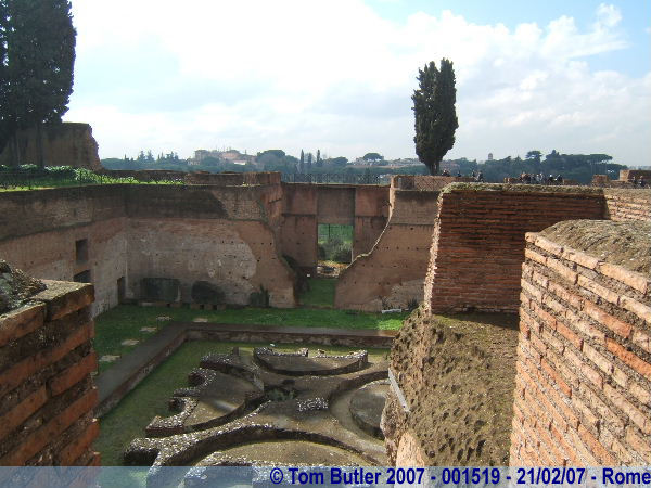 Photo ID: 001519, Ruins on the Palatine Hill, Rome, Italy