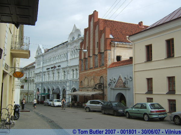 Photo ID: 001801, In the old town, Vilnius, Lithuania
