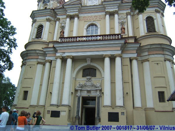 Photo ID: 001817, St Peter and Paul's church, Vilnius, Lithuania
