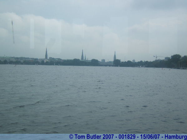 Photo ID: 001829, On the Alster Lake, Hamburg, Germany