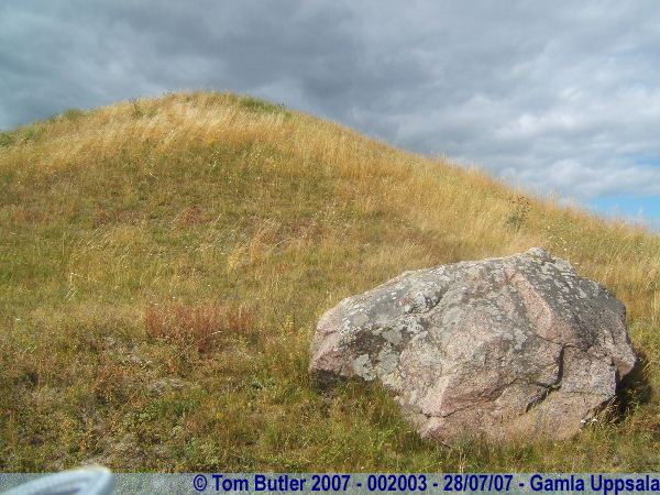 Photo ID: 002003, One of the burial mounds, Gamla Uppsala, Sweden