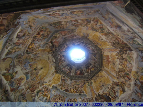 Photo ID: 002220, The dome's fresco, Florence, Italy