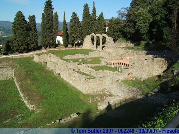 Photo ID: 002248, The remains of the baths, Fiesole, Italy