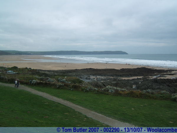 Photo ID: 002290, The beach at Woolacombe, Woolacombe, Devon