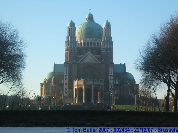 Photo ID: 002434, Approaching the Basilique du Sacr Coeur, Brussels, Belgium