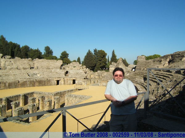 Photo ID: 002559, Inside the amphitheatre, Santiponce, Spain