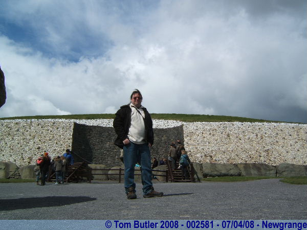 Photo ID: 002581, Outside Newgrange, Newgrange, Ireland
