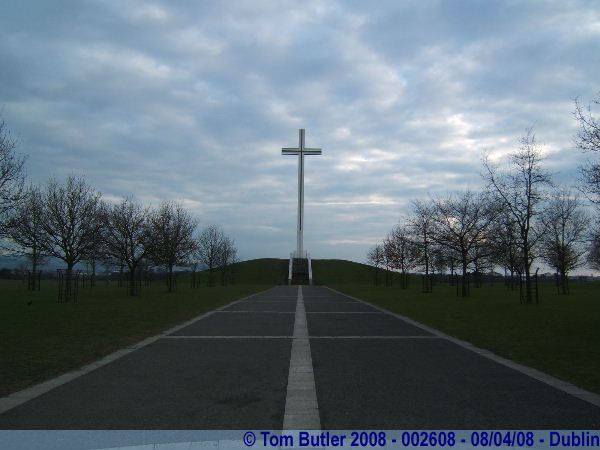 Photo ID: 002608, The cross where Pope John Paul II said mass to over 1,000,000 people, Dublin, Ireland