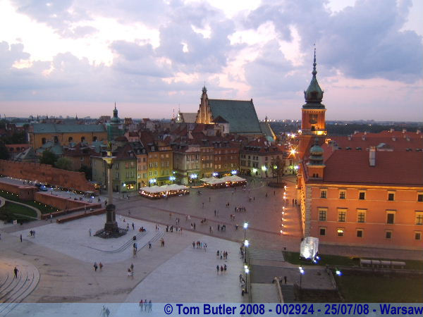 Photo ID: 002924, Castle Square, Warsaw, Poland