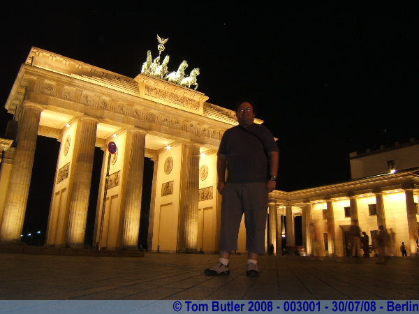 Photo ID: 003001, By the Brandenburg Gate, Berlin, Germany