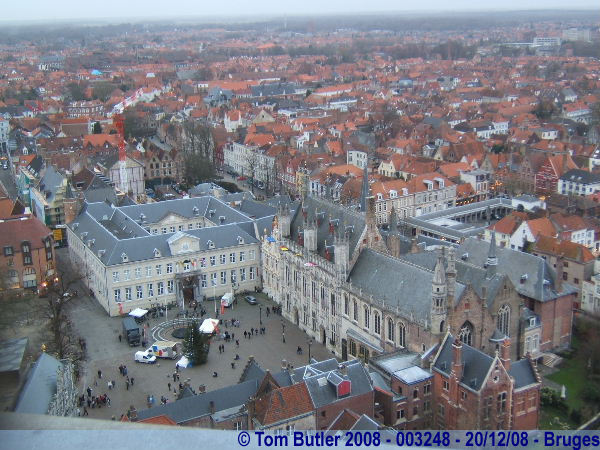 Photo ID: 003248, The Burg from the Belfort, Bruges, Belgium