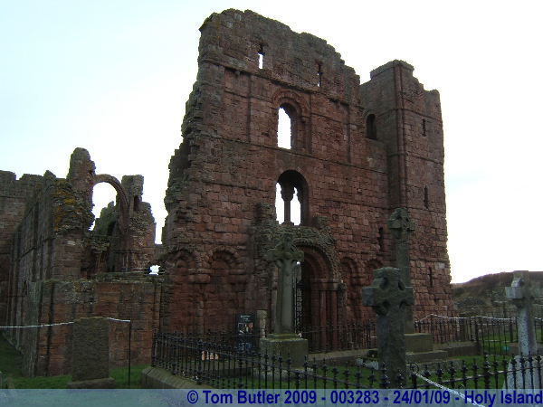 Photo ID: 003283, The remains of the entrance to Lindisfarne Priory, Holy Island, England