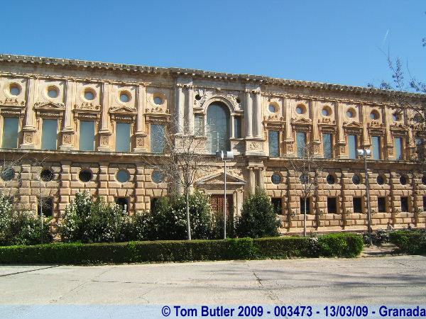 Photo ID: 003473, The Palace of Charles V, Granada, Spain
