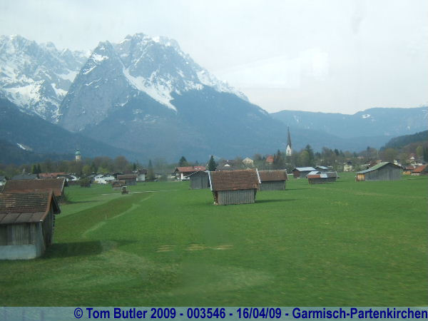Photo ID: 003546, On the train, approaching Garmisch, Garmisch-Partenkirchen, Germany