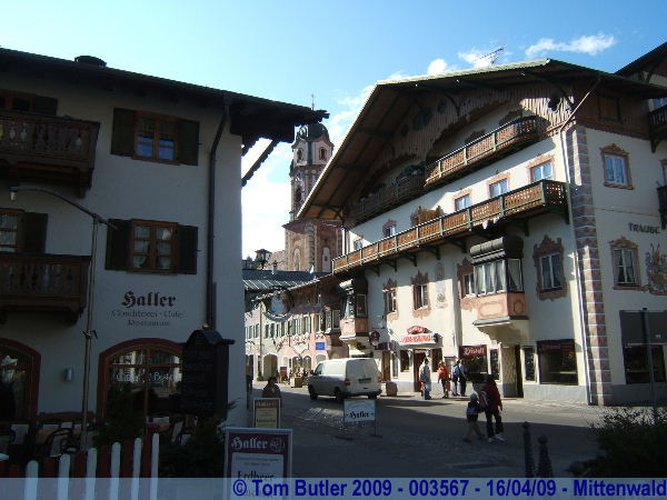 Photo ID: 003567, The main street in Mittenwald, Mittenwald, Germany