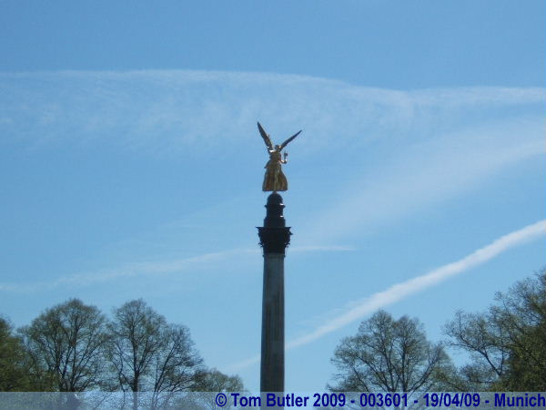 Photo ID: 003601, The Friedensengel Statue, Munich, Germany
