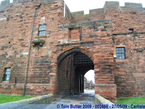 Photo ID: 003666, The gatehouse at Carlisle Castle, Carlisle, England