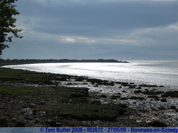 Photo ID: 003677, Looking down the coast of England, Bowness-on-Solway, England