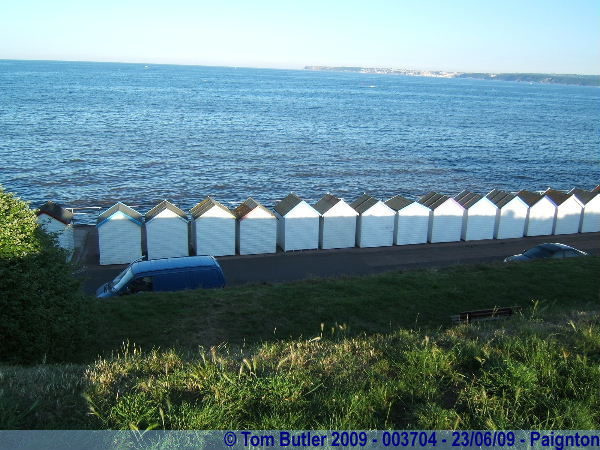 Photo ID: 003704, Beach huts along the sea front, Paignton, Devon