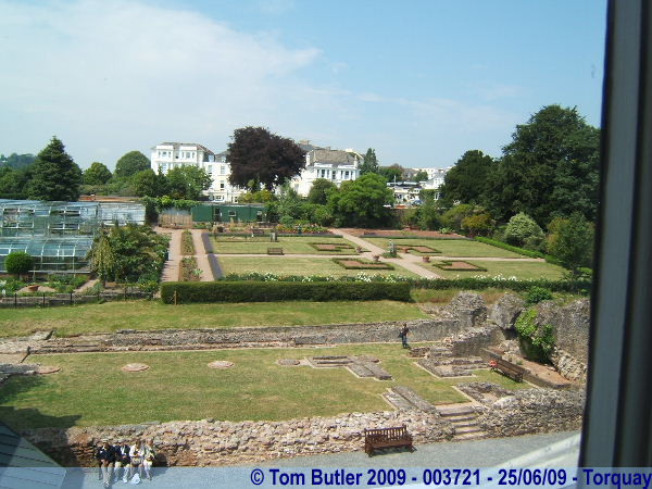 Photo ID: 003721, The ruins and formal gardens of the abbey, Torquay, Devon