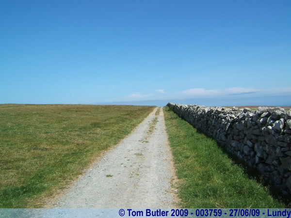Photo ID: 003759, The "main" road up the island, Lundy, Devon