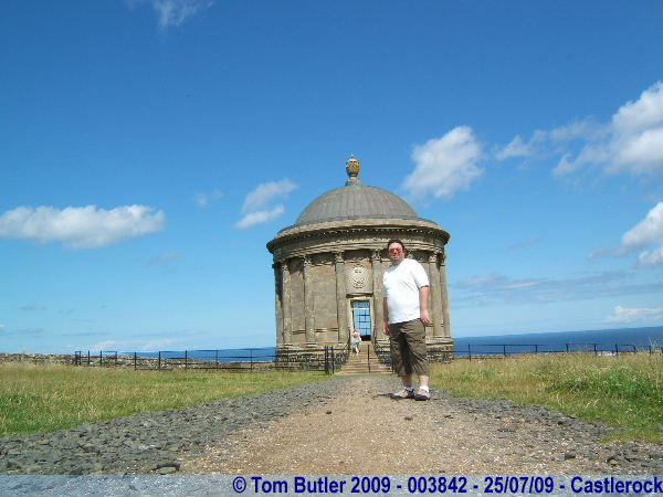Photo ID: 003842, Outside the Mussenden Temple, Castlerock, Northern Ireland
