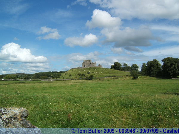 Photo ID: 003948, The Rock of Cashel seen from Hore Abbey, Cashel, Ireland