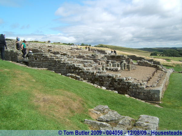 Photo ID: 004056, The ruins of the fort at Housesteads, Housesteads, England