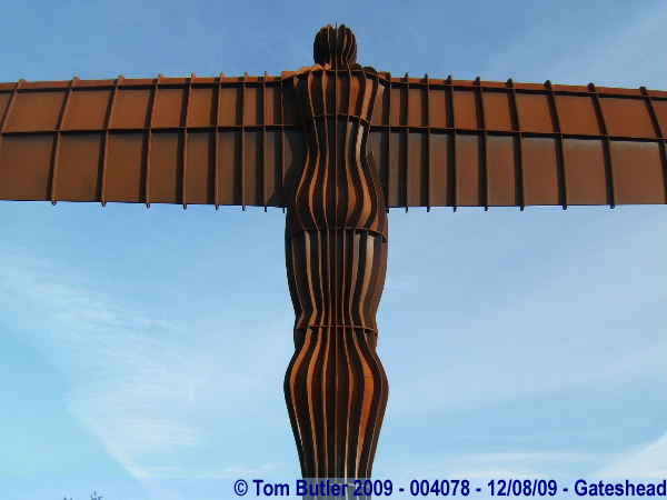Photo ID: 004078, The back of the Angel of the North, Gateshead, England