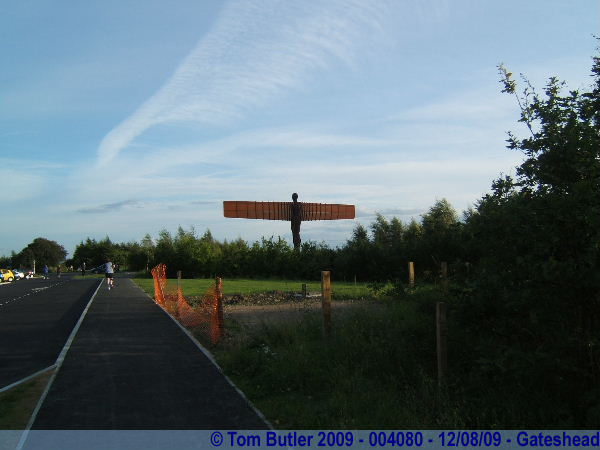 Photo ID: 004080, The Angel of the North from a distance, Gateshead, England