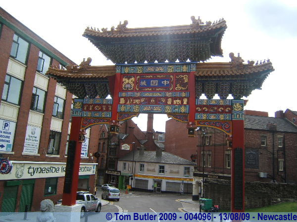 Photo ID: 004096, The entrance to Newcastle's China Town, Newcastle upon Tyne, England