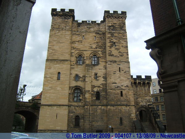 Photo ID: 004107, The keep of the New Castle, Newcastle upon Tyne, England