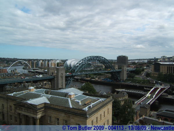 Photo ID: 004113, Gateshead seen from the castle, Newcastle upon Tyne, England